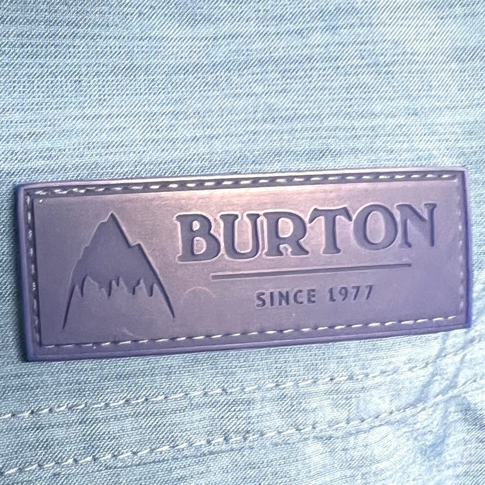 Burton Jet Set Blue Snowboard Ski Snow Sport Outdoor Winter Coat Women’s Medium - Picture 14 of 16